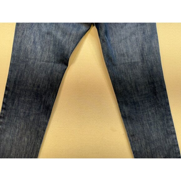 Lands End Womens Straight Jeans Size 4 Blue Denim Medium Wash Low Rise Y2K - Picture 12 of 13